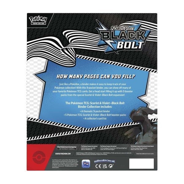 Pokemon - Scarlet & Violet - Black Bolt Binder Collection