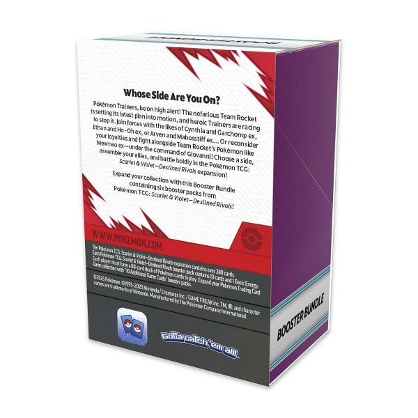 Pokemon - Scarlet & Violet - Destined Rivals Booster Bundle