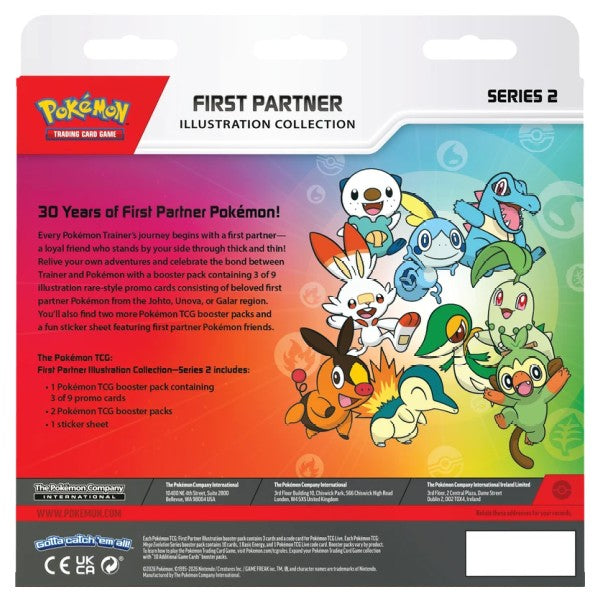 Pokemon - First Partner Illustration Collection Series 2 Booster Pack Perfect Order and Chaos Rising