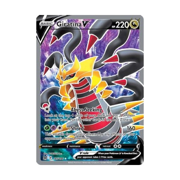 Pokemon - Giratina V 185/196 Lost Origin