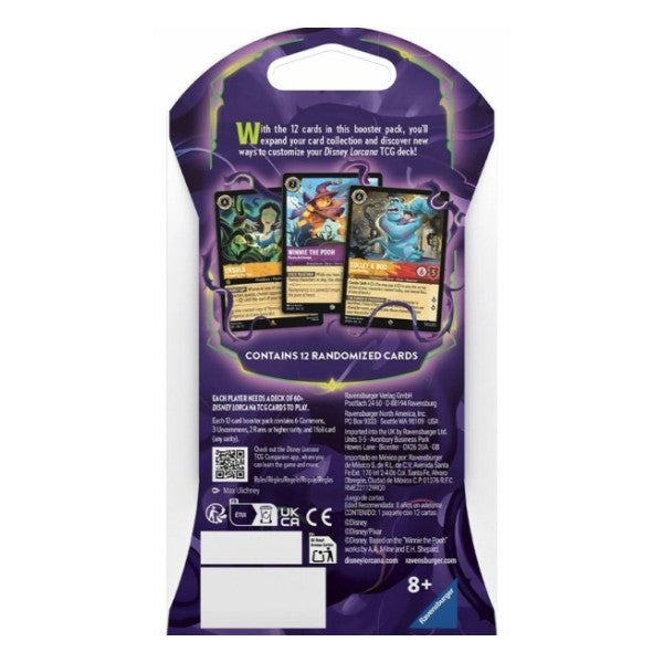 Disney Lorcana - Attack of the Vine! - Sleeved Booster Pack