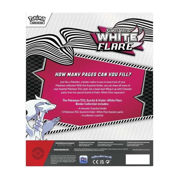 Pokemon - Scarlet & Violet - White Flare Binder Collection