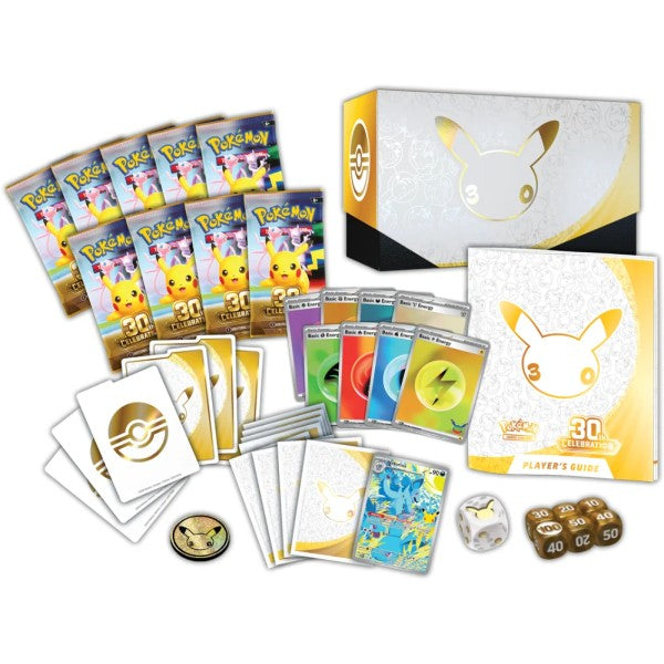 Pokemon - Mega Evolution - 30th Celebration Elite Trainer Box - ETB - Booster Pack