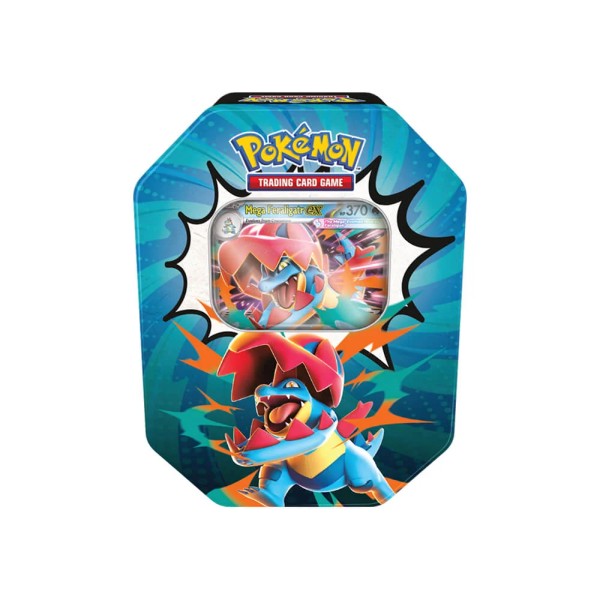Pokemon - Mega Evolution - Ascended Heroes Tin - Mega Feraligatr ex Booster Pack