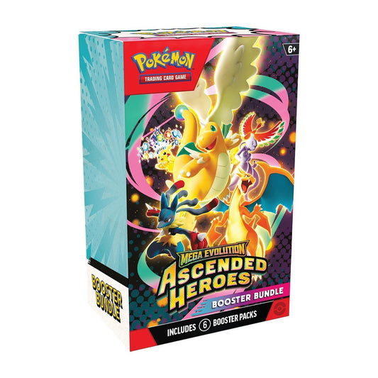 Pokemon - Mega Evolution - Ascended Heroes - Booster Bundle (6 packs)