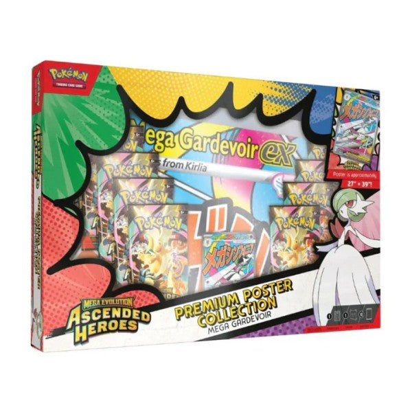 Pokemon - Mega Evolution - Ascended Heroes Premium Poster Collection - Mega Gardevoir