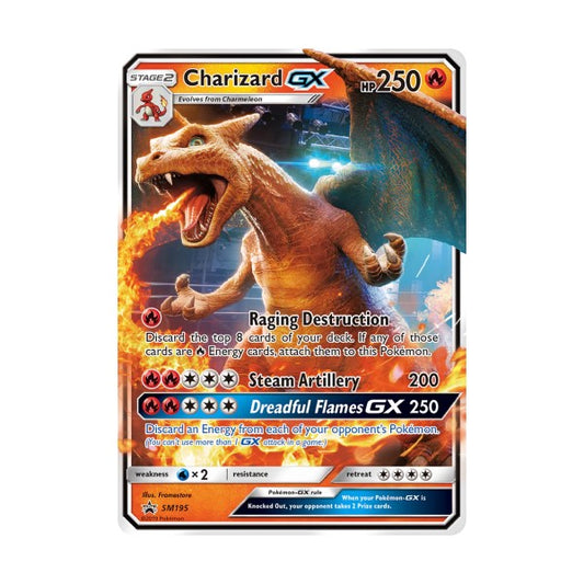 Pokemon - Charizard GX SM195 Sun & Moon Promo