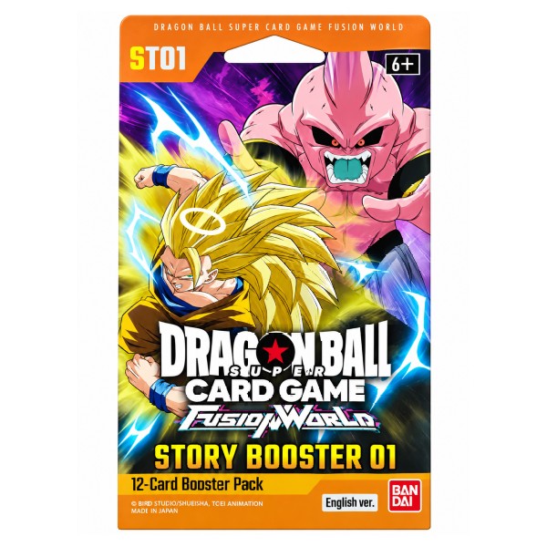 Dragon Ball Super: Fusion World - Story Booster 01 (ST01) - Sleeved Booster Pack