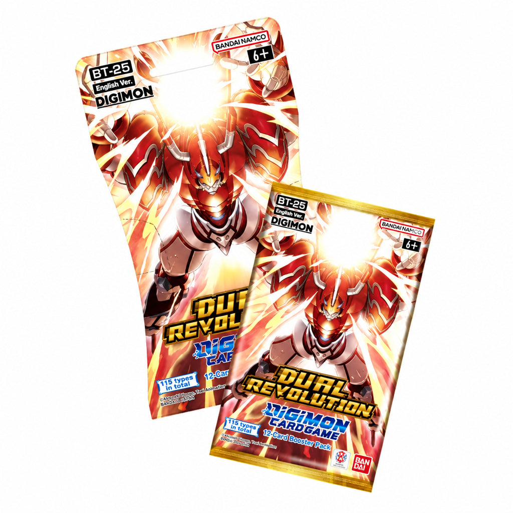 Digimon Card Game - BT-25 - Dual Revolution - Sleeved Booster Pack
