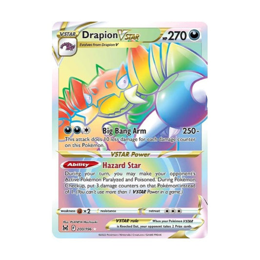 Pokemon - Drapion VSTAR 200/196 Lost Origin