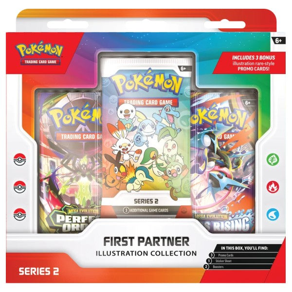 Pokemon - First Partner Illustration Collection Series 2 Booster Pack Perfect Order and Chaos Rising