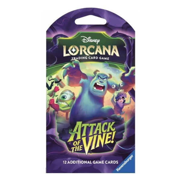 Disney Lorcana - Attack of the Vine! - Sleeved Booster Pack