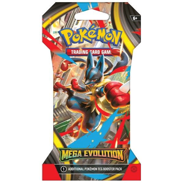 Pokemon - Mega Evolution - Base Set - Sleeved Booster Pack (Random Pack Art)