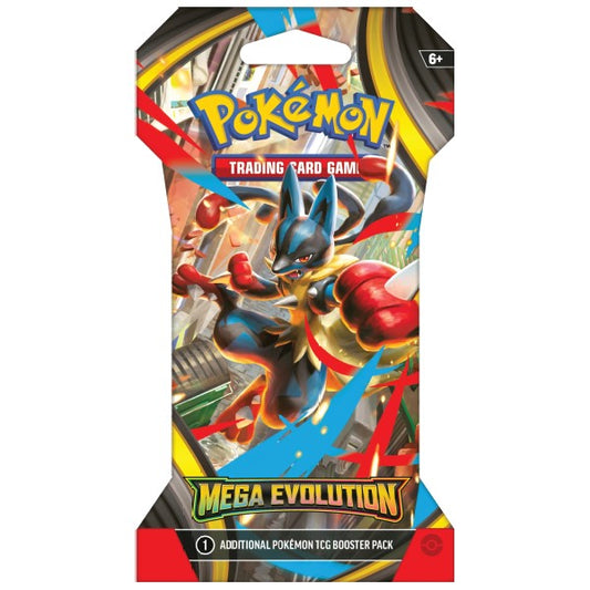 Pokemon - Mega Evolution - Base Set - Sleeved Booster Pack (Random Pack Art)