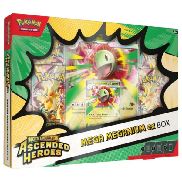 Pokemon - Mega Evolution - Ascended Heroes Mega Meganium ex Box