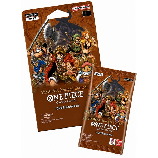 One Piece - OP-17 The World's Strongest Warriors  - Sleeved Booster Pack OP17