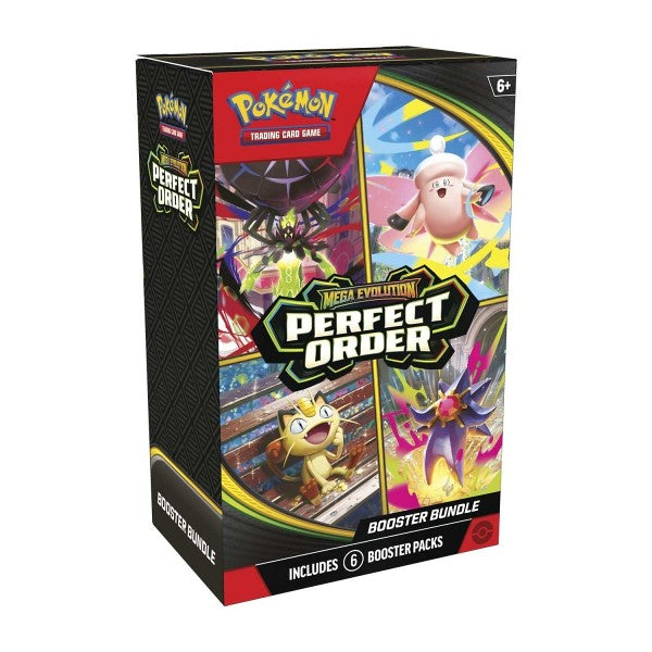 Pokemon - Mega Evolution - Perfect Order - Booster Bundle (6 packs)