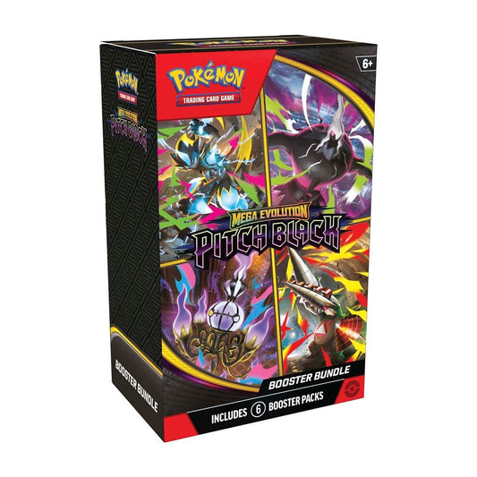 Pokemon - Mega Evolution - Pitch Black - Booster Bundle (6 packs)