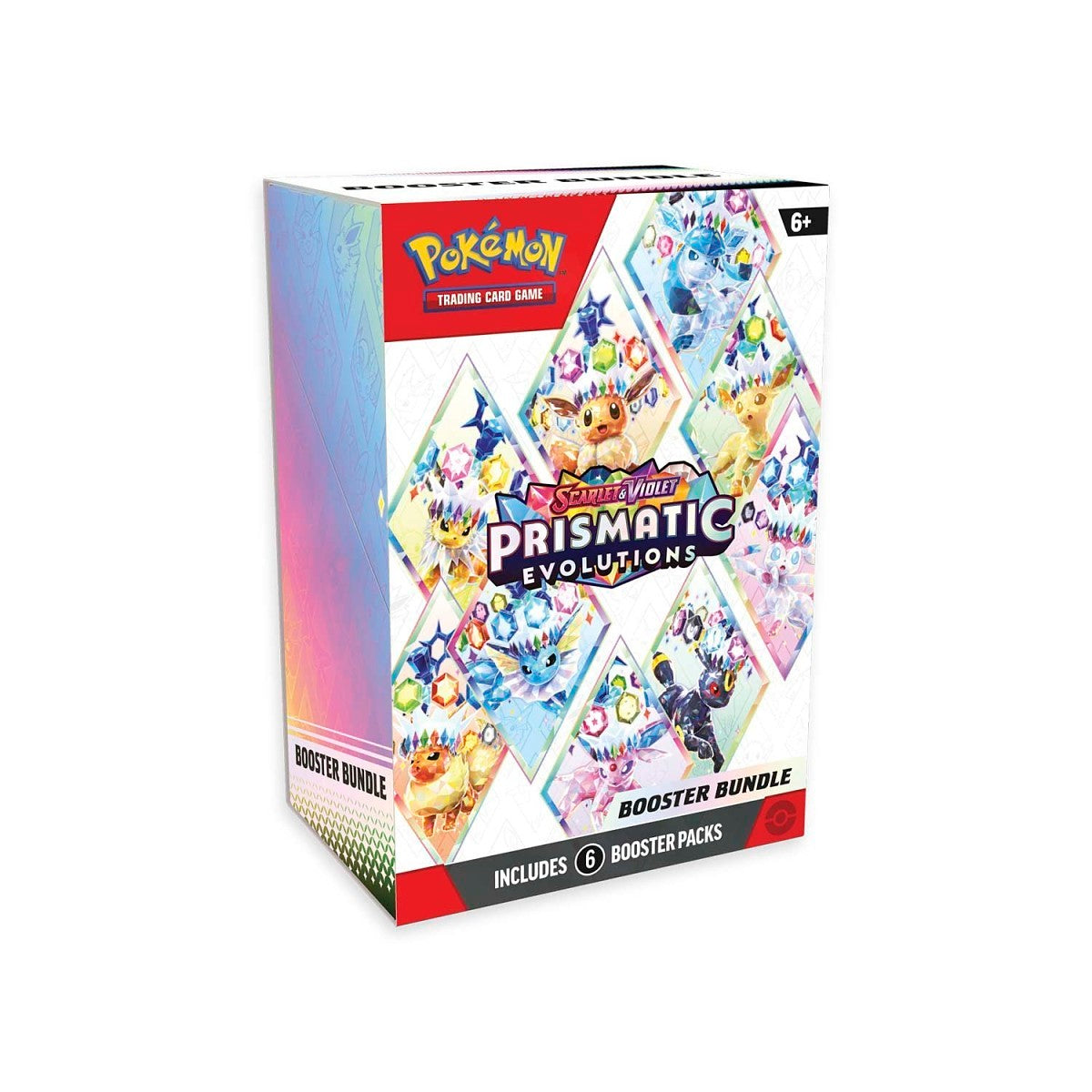 Pokemon - Scarlet & Violet - Prismatic Evolutions Booster Bundle (6 packs)