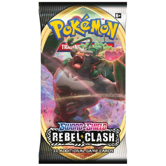 Pokemon - Sword & Shield - Rebel Clash - Booster Pack (Random Pack Art)