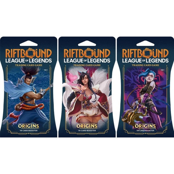 Riftbound: League of Legends - Origins - Sleeved Booster Pack, Art Bundle, Art Set