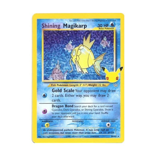 Pokemon - Shining Magikarp 66/64 Celebrations: Classic Collection