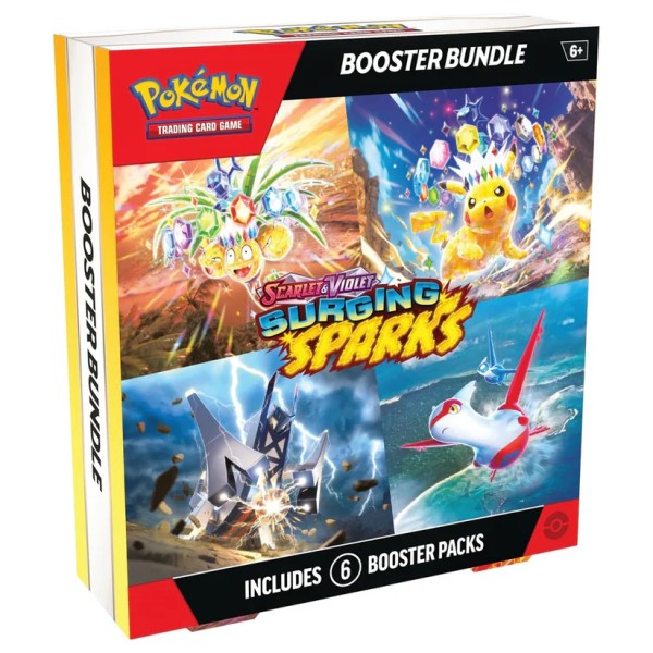 Pokemon - Scarlet & Violet - Surging Sparks Booster Bundle (6 packs)