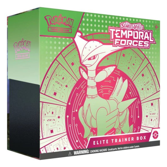 Pokemon - Scarlet & Violet - Temporal Forces Elite Trainer Box (Iron Leaves)