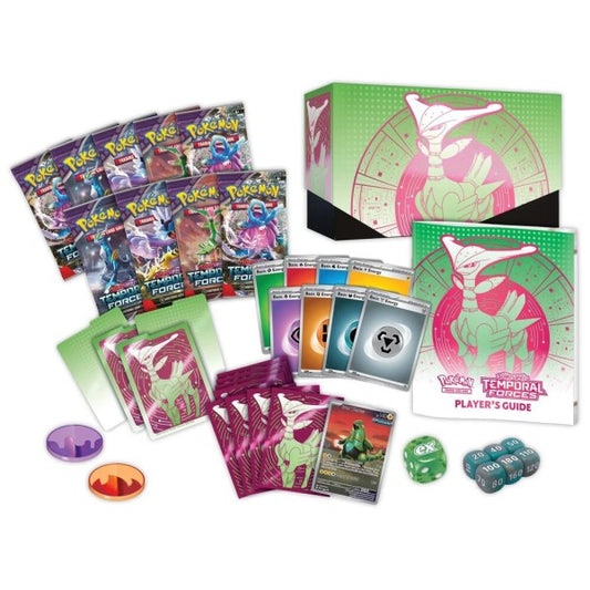 Pokemon - Scarlet & Violet - Temporal Forces Elite Trainer Box (Iron Leaves)