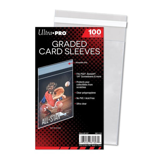 Ultra Pro Graded Card Sleeves (100)