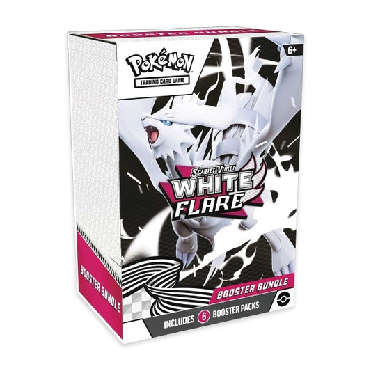 Pokemon - Scarlet & Violet - White Flare Booster Bundle (6 packs)