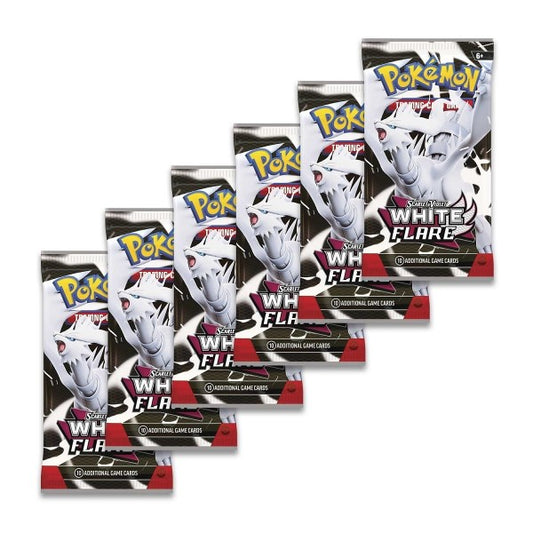Pokemon - Scarlet & Violet - White Flare Booster Bundle (6 packs)