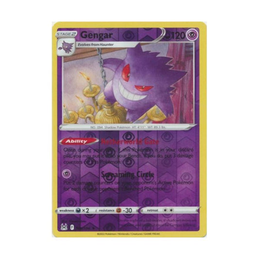 Pokemon - Gengar 066/196 Lost Origin (Reverse Holo)