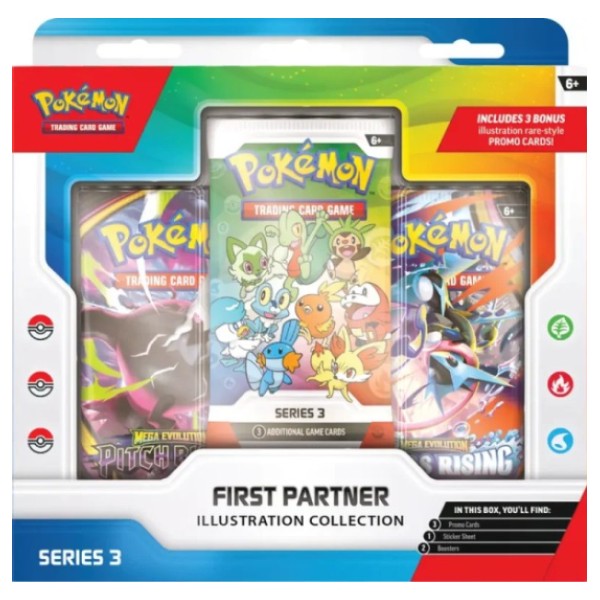 Pokemon - First Partner Illustration Collection Series 3 booster pack